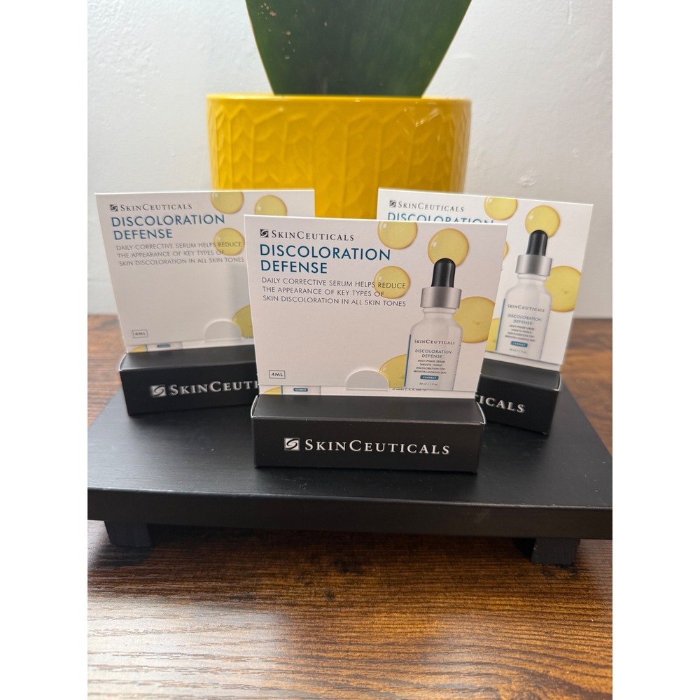 3x SkinCeuticals Discoloration Defense Serum Samples 4ml Each Travel Size New